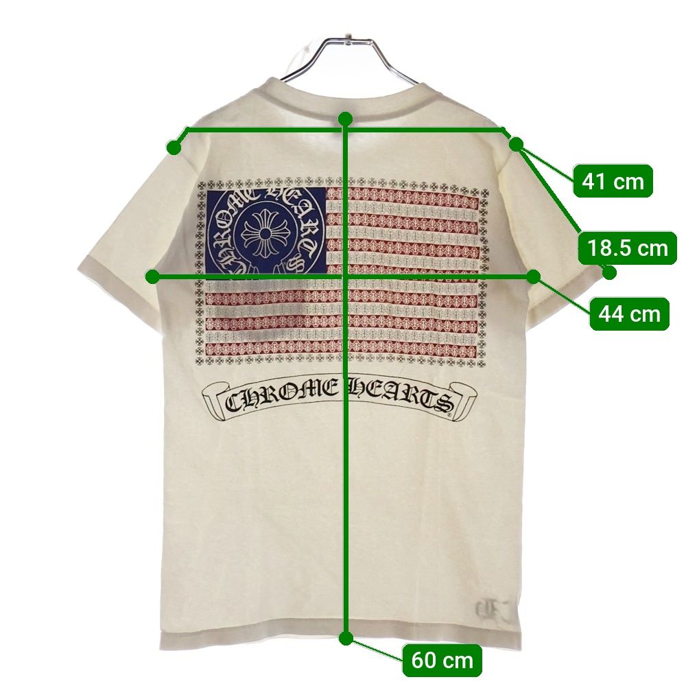 chromehearts 星条旗プリントTシャツ　USA製　レア希少 chromehearts 星条旗プリントTシャツ USA製 レア希少 - メルカリ