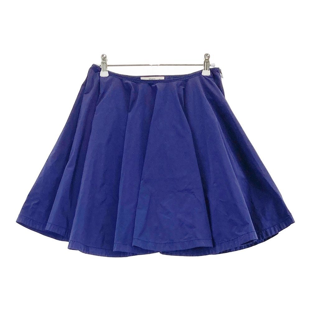 PRADA プラダ フ スカート ネイビー系 40 240101452228 レディース