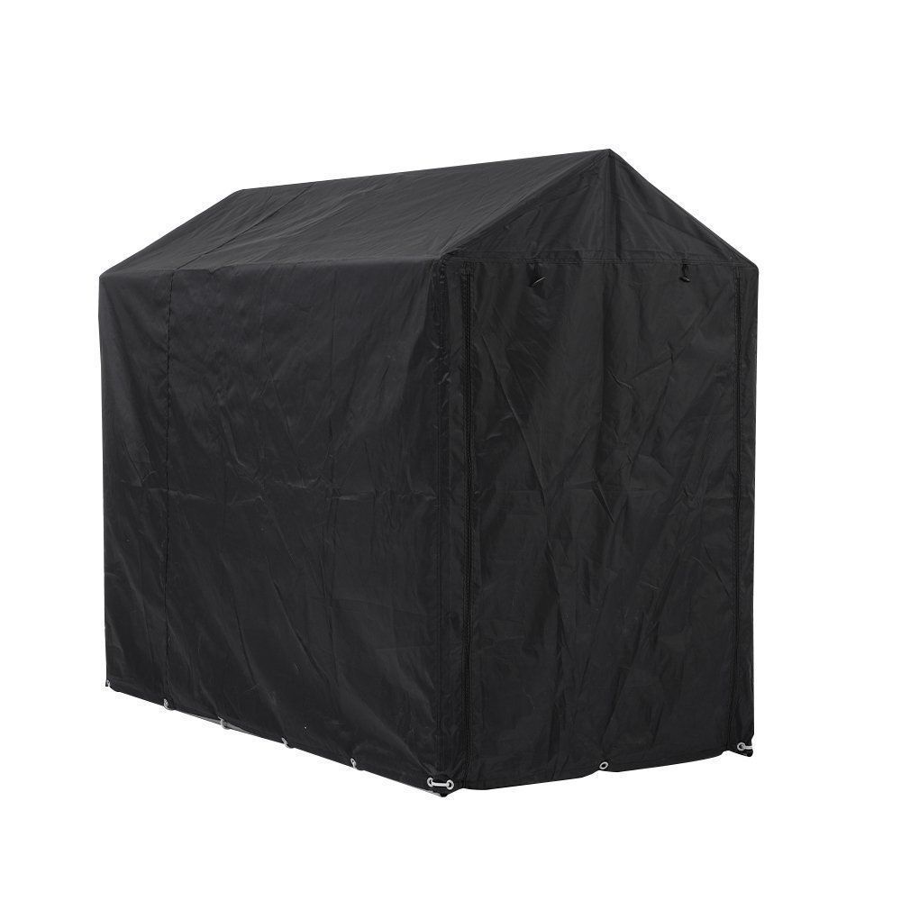 ブラック サイクルハウス 1 3台 耐水圧3000mm 防水 保管 雨よけ 日よけ 耐久性 サイクルガレージ 自転車置き場 物置 駐輪場