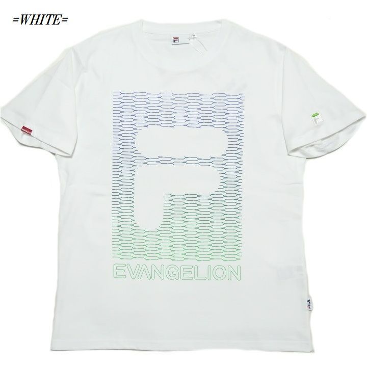 FILA/フィラ エヴァンゲリオン/EVANGELION Tシャツ グラデーション