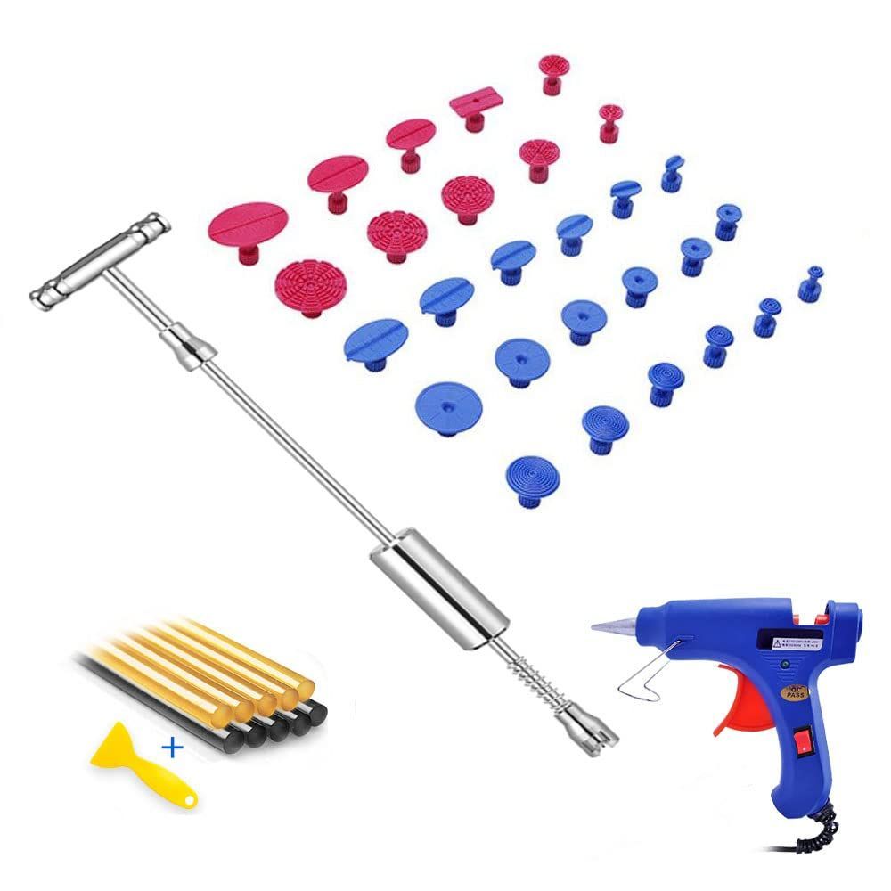 特価】Tバー スライドハンマー 車へこみ修理 引っ張り工具 デントリペアツール 板金工具 Manelord