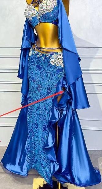 ベリーダンス衣装 ブラベルトスカートセット