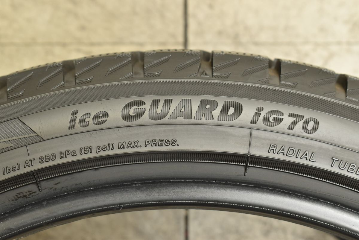 【数量限定】 バリ溝 ヨコハマ アイスガード iG70 265 35R19 2本販売 ベンツ Cクラス BMW M2 M3 ポルシェ ケイマン ボクスター スタッドレス 可