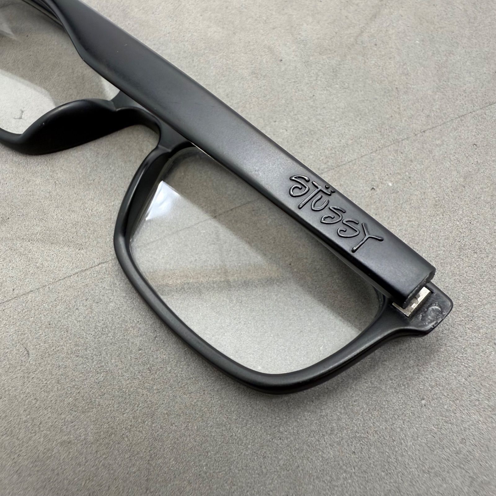 old stussy ヴィンテージ　眼鏡　メガネ　y2k stussy eyegear 00s y2k HIT sunglasses bluelame ステューシー