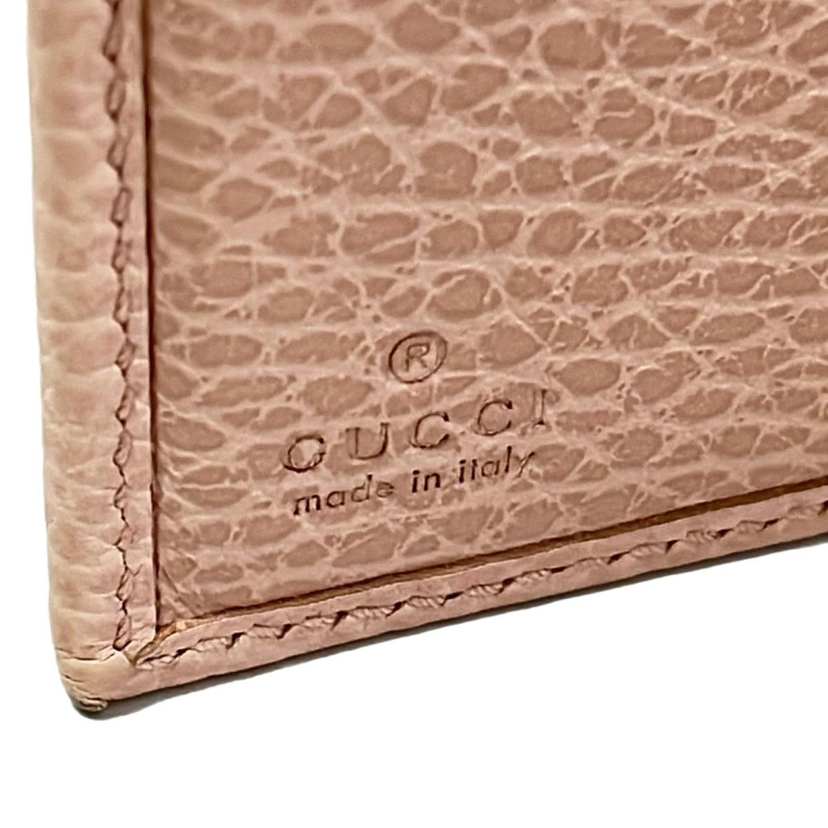GUCCI(グッチ) Wホック財布 GGマーモント 456122 ライトピンク GUCCI(グッチ) Wホック財布 GGマーモント 456122 ライトピンク