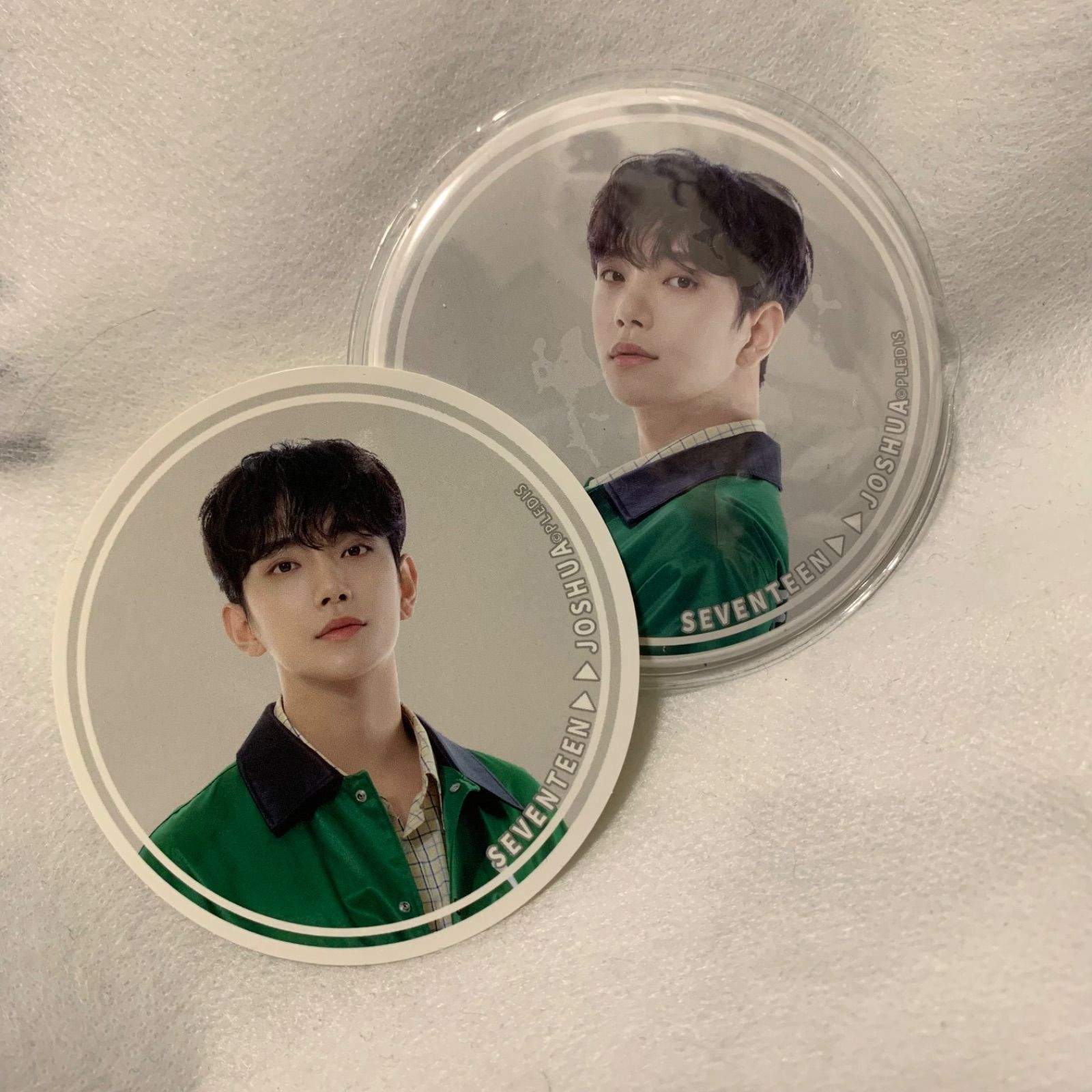 SEVENTEEN - seventeen ミンギュ　24h 缶バッジ　アクスタ SEVENTEEN - seventeen ミンギュ 24h 缶バッジ アクスタの通販
