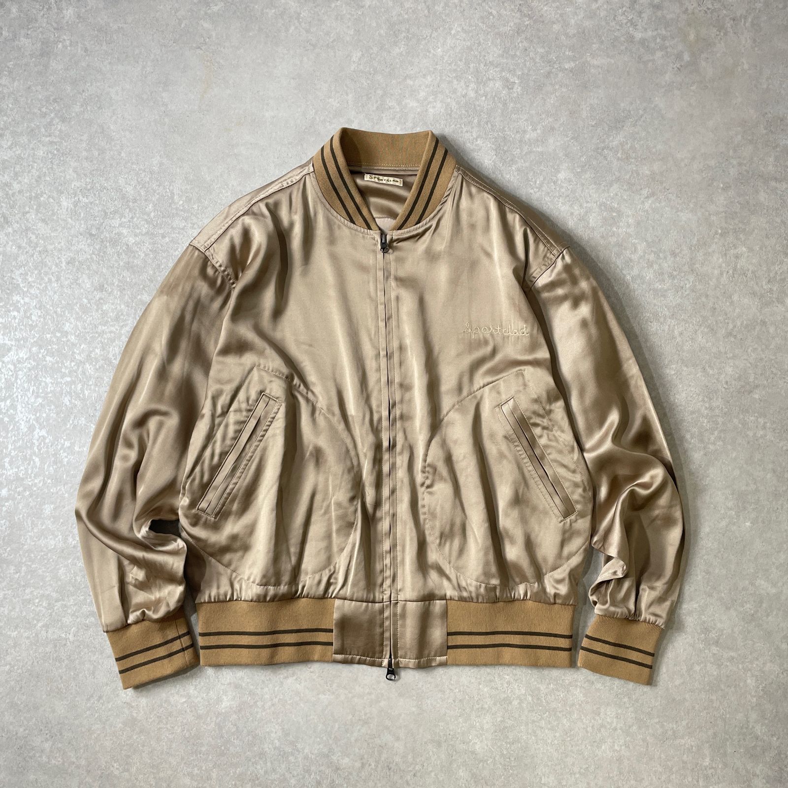 SPORTCLAD × Steven Alan サテンブルゾン ジャケット Steven Alan（スティーブンアラン）の「＜SPORTCLAD × Steven