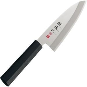 新品・4営業日で発送】貝印 関孫六 碧寿 ステンレス 和包丁 出刃 15cm 