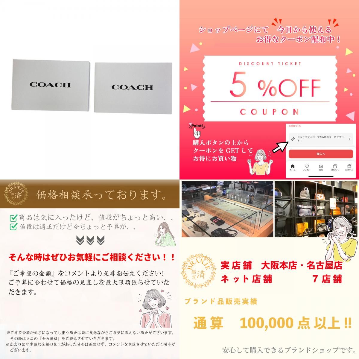5％OFF フォロワークーポン！！】COACH コーチ F29210 SIG ZIP FILE 