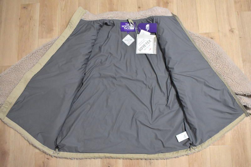ノースフェイス パープルレーベル ウールボア フリース GORE-TEX