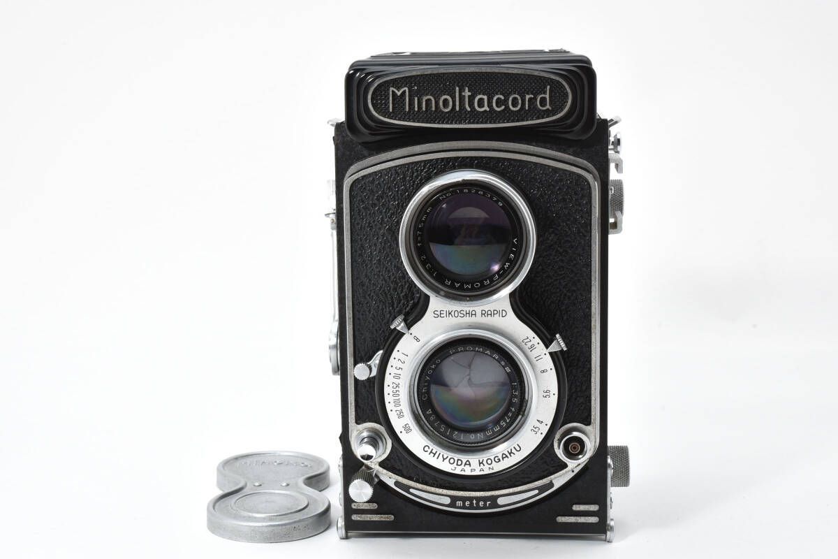 ミノルタ Minoltacord 75mm F3.5 二眼カメラ W1010 AW2433