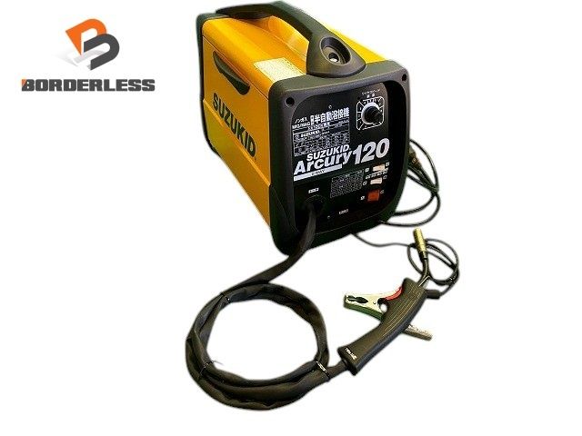 SUZUKID スズキッド Arcury120 アーキュリー 100V 半自動溶接機 SAY-120 ガス ノンガス兼用 MAG MIG107845