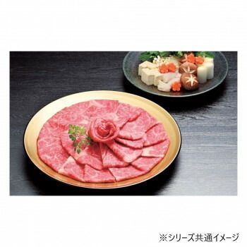 福井クラフト 尺5寸神龍皿盛鉢 黒に二色一筆 80521240