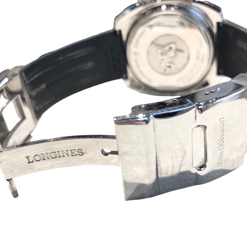 ロンジン LONGINES ヘリテージダイバー L2.795.4.52.9 ブラック ステンレススティール 自動巻き メンズ 腕時計