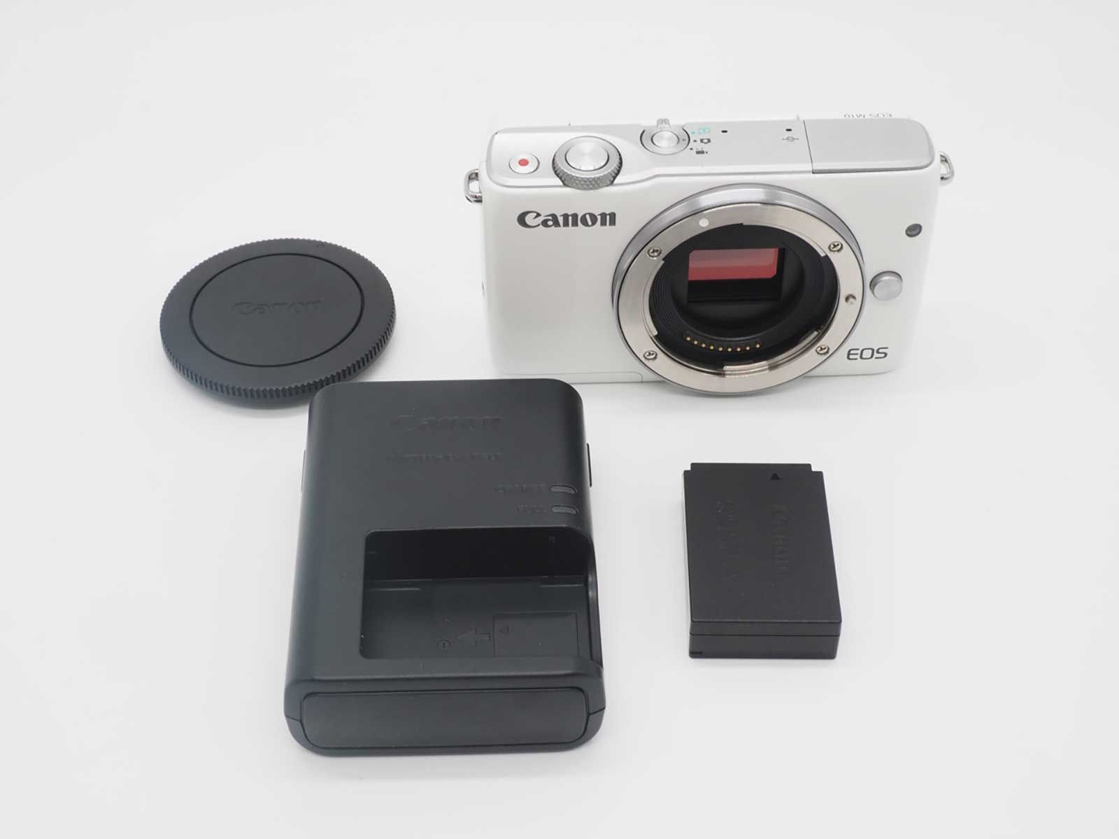キャノン Canon EOS M 10 18 0 MP Mirrorless Digital camera Body Only White Z 5575 A