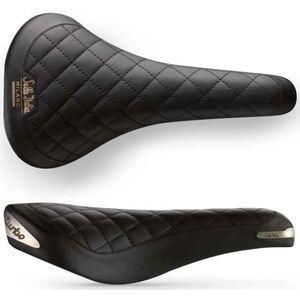 SELLE ITALIA セライタリア MILANO TURBO BONNIE ミラノターボ ボニー FeCアロイレール レザーサドル ブラック