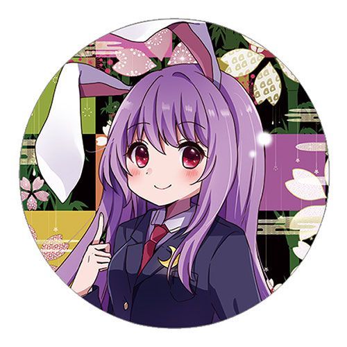 東方project「鈴仙 優曇華院 イナバ11-3」ビッグ缶バッジ -ぱいそんきっど