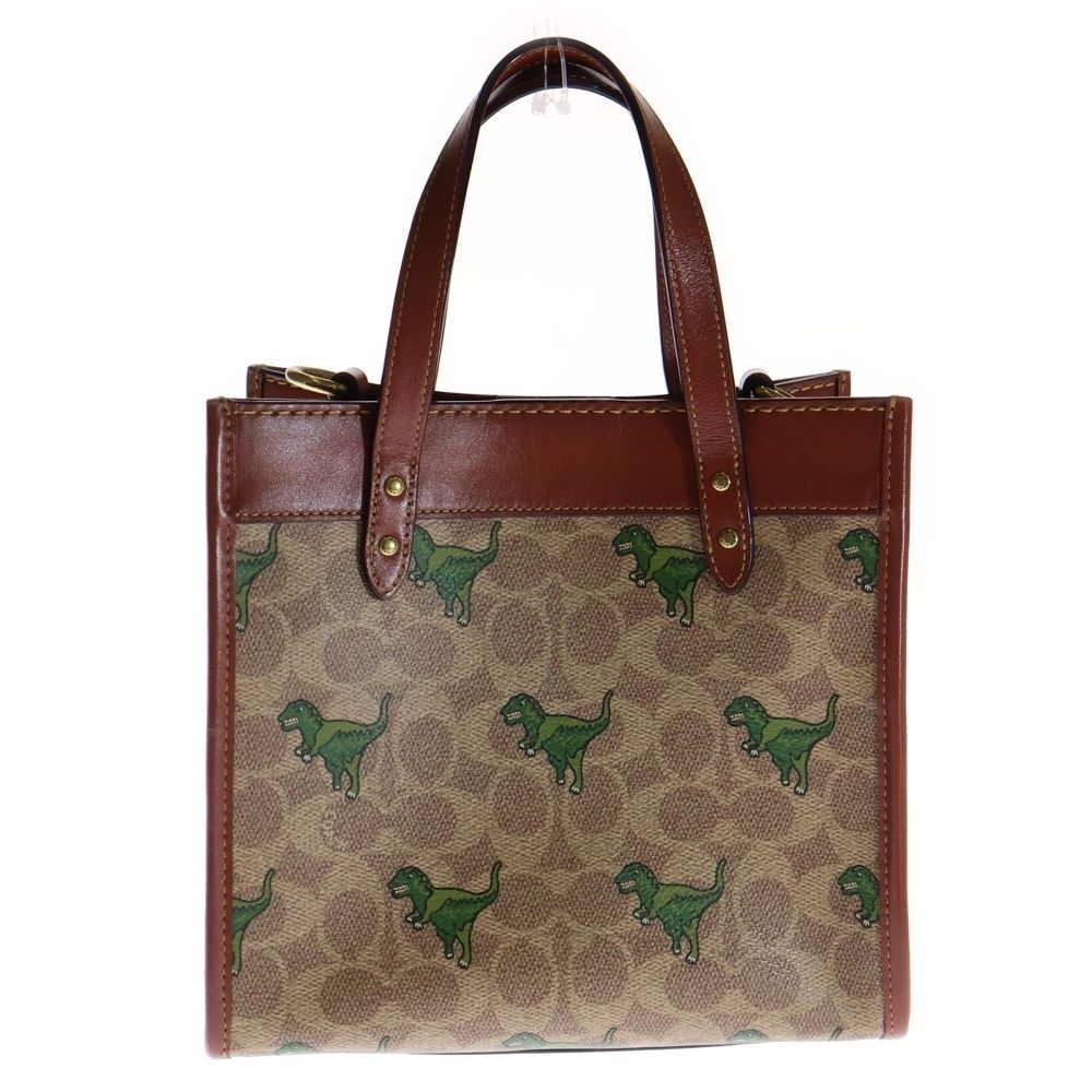 COACH  2way ショルダーバッグ COACH (コーチ) フィールドトート22 レキシープリント 2WAY