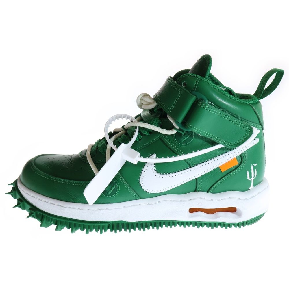 NIKE (ナイキ) ×Off-White AIR FORCE 1 MID SP LTHR Pine Green