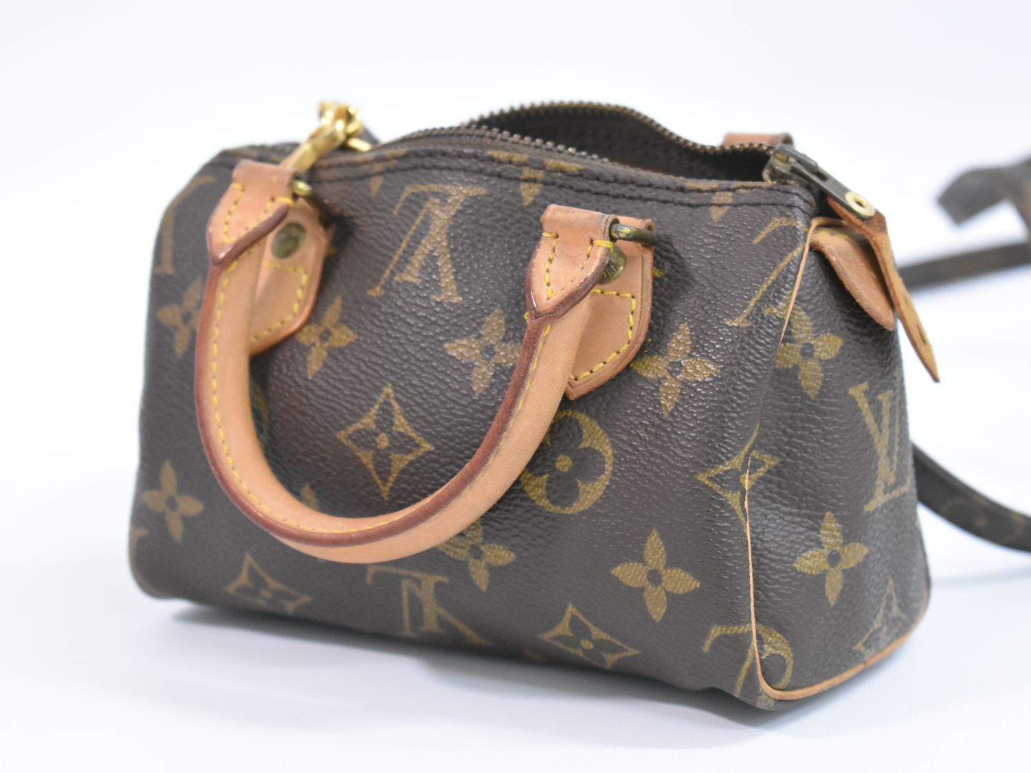 本物 ルイヴィトン LOUIS VUITTON LV ミニスピーディ モノグラム 2WAY