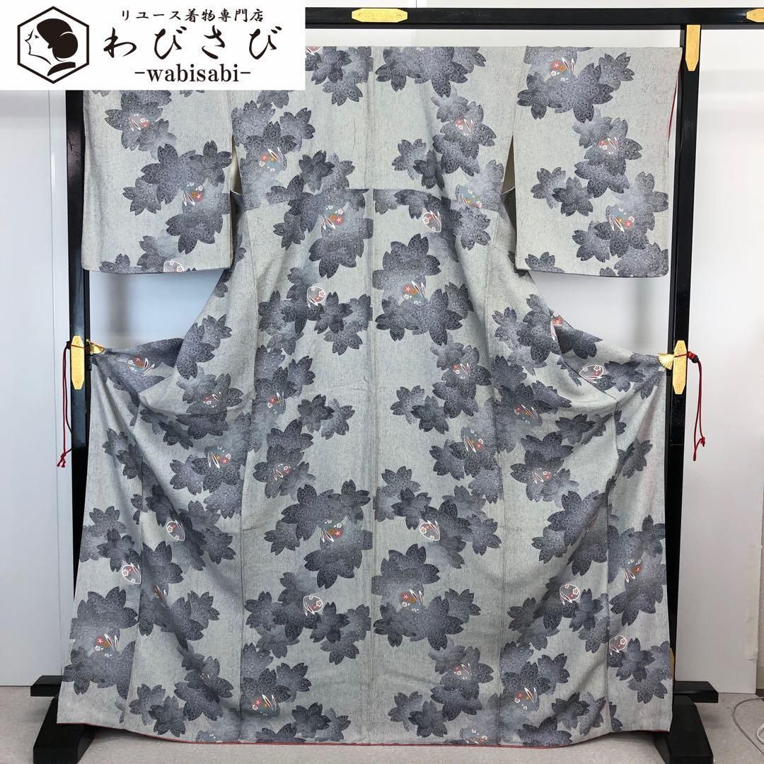 K0885 美品 逸品 夏向き 上品 亀甲 紗 正絹 夏塩澤 K0885 美品 逸品 夏向き 上品 亀甲 紗 正絹 夏塩澤 - メルカリ