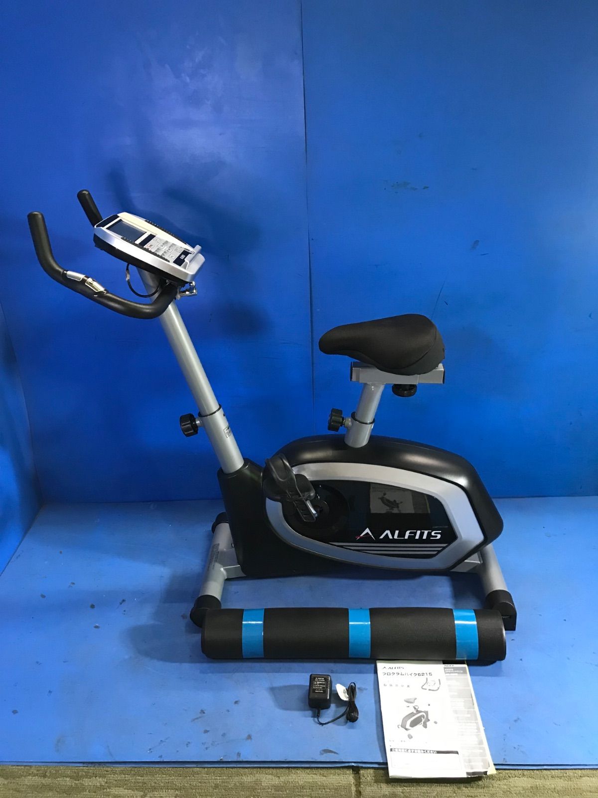 アルインコ ALINCO プログラムバイク6215 AFB6215 エアロバイク バイク 取説付き マット付き エクササイズ フィットネス器具 KC