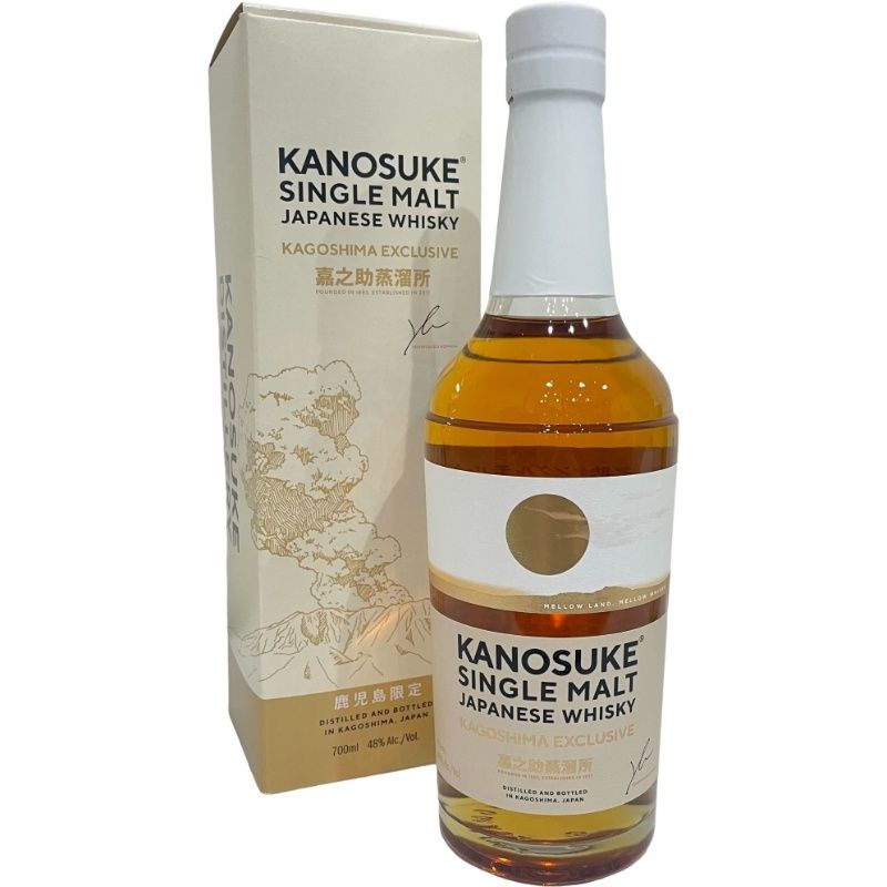 小正嘉之助蒸溜所株式会社 ウイスキー 嘉之助 シングルモルト KAGOSHIMA EXCLUSIVE 700ml 48度 箱 未開栓品 12505K329