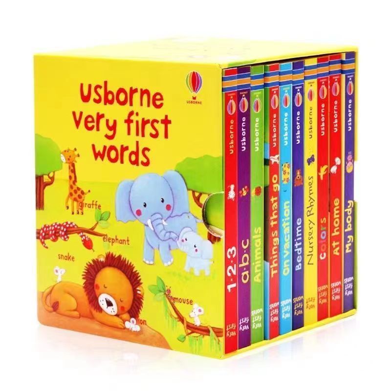 新品 ‌Usborne Very first wordsこども啓蒙英語絵本10冊-