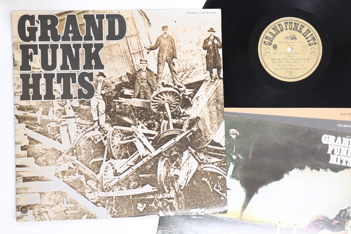 LP Grand Funk Railroad Grand Funk Hits ECS80722 CAPITOL