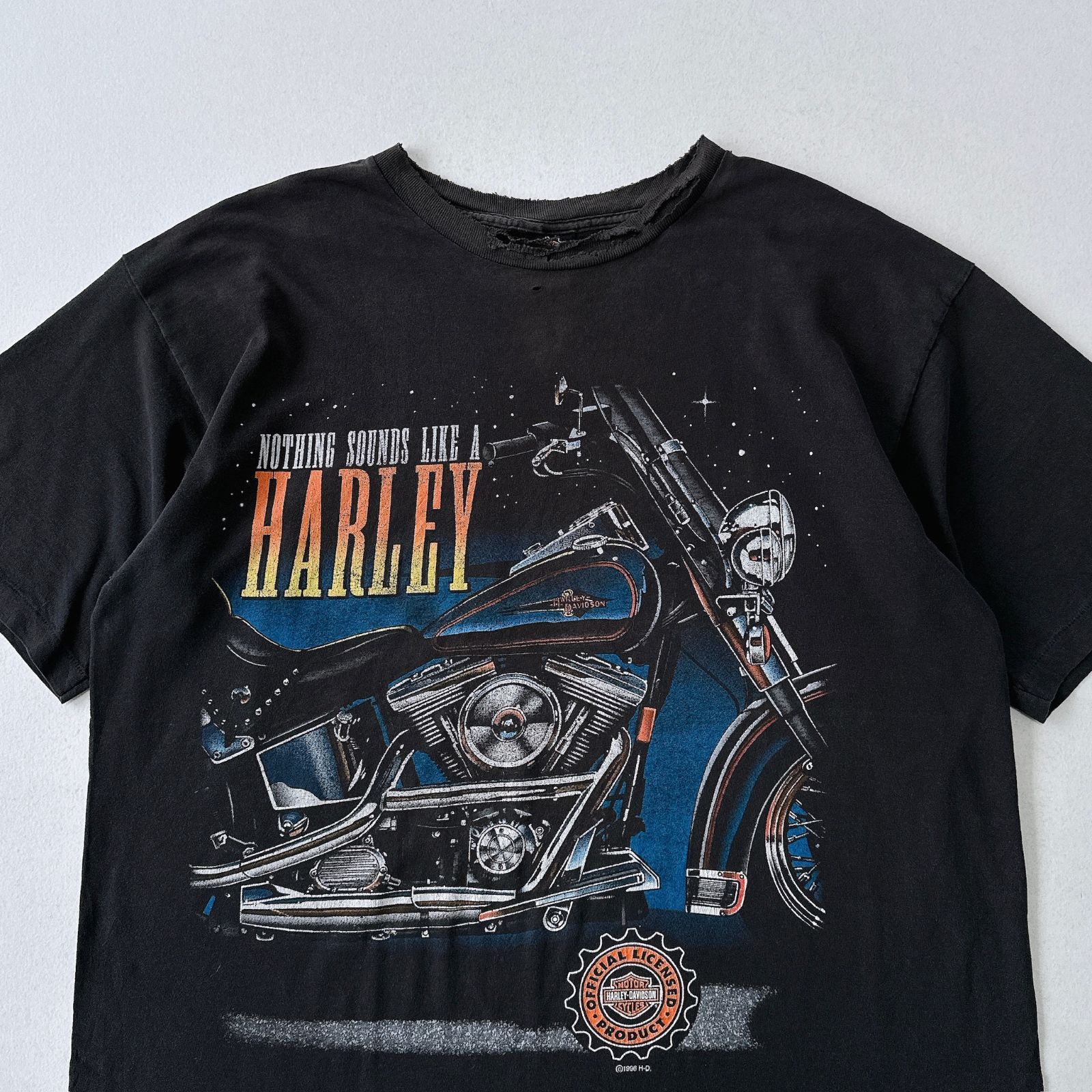 【レア】90sハーレーダビッドソン ヴィンテージTシャツ 両面プリント 90s USA製 ハーレーダビッドソン 両面プリント Tシャツ シングル