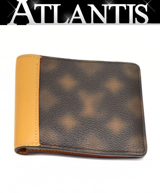 ルイヴィトン ポルトフォイユ・スレンダー ディスイズノット・モノグラム 超美品 ルイヴィトン Louis Vuitton ポルトフォイユスレンダー 二つ折り