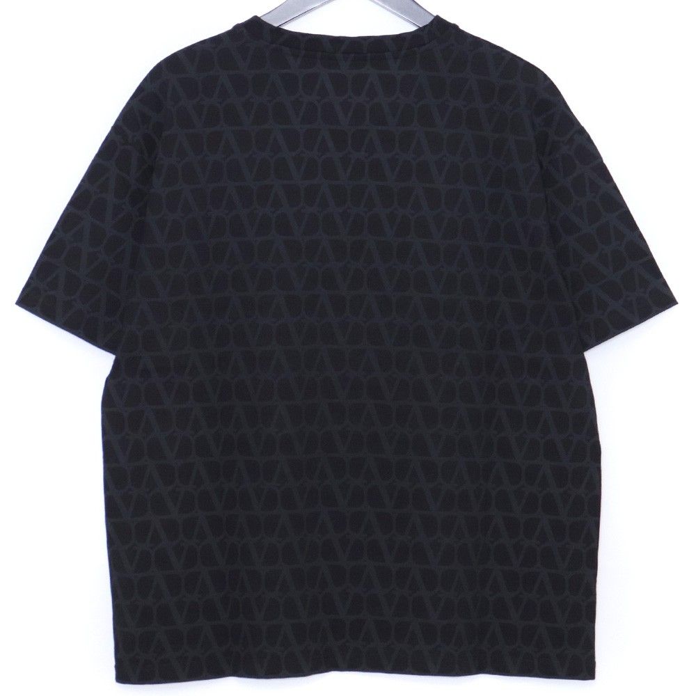 VALENTINO 半袖ニット　イコノグラフ VALENTINO トワル イコノグラフ ロゴプリント Tシャツ Sサイズ