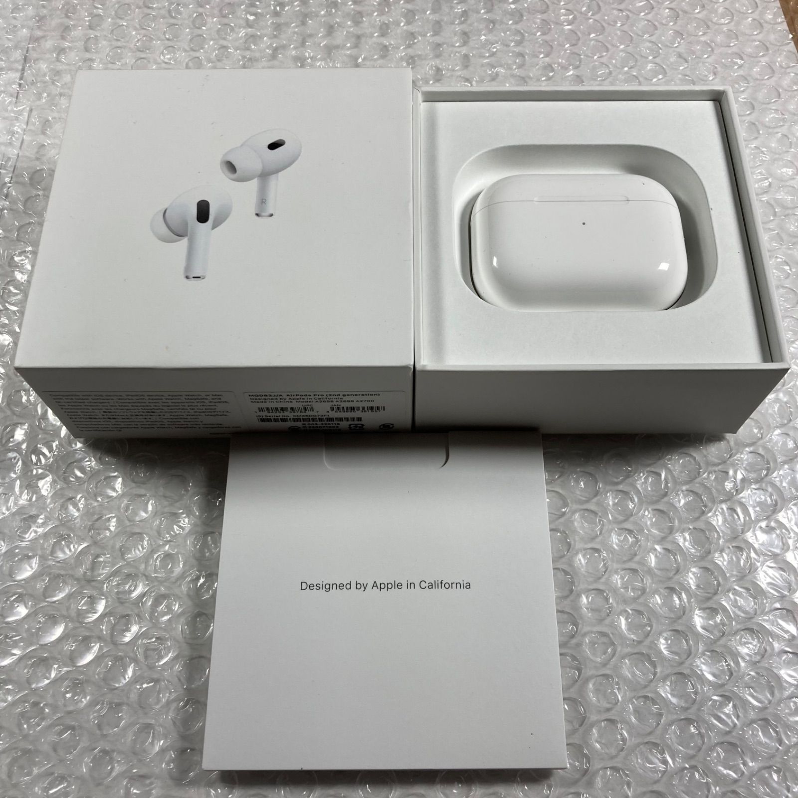 ジャンク】Apple AirPods Pro2 充電ケース付き(SM12 - メルカリ