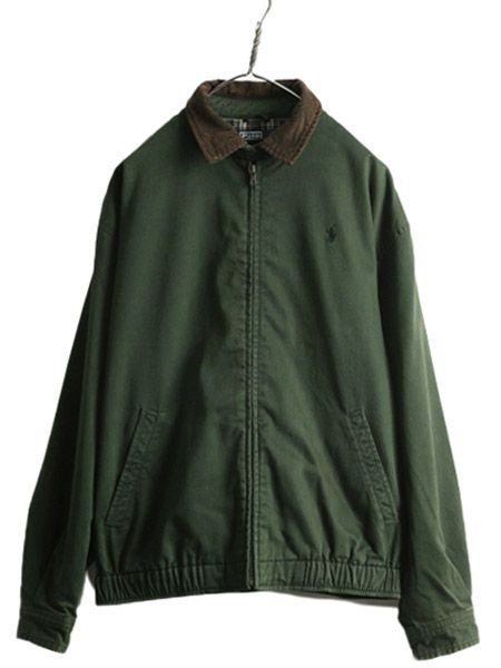 【美品】Polo Ralph Lauren 中綿ショートブルゾン　緑　M 美品】Polo Ralph Lauren 中綿ショートブルゾン 緑 M POLO RALPH