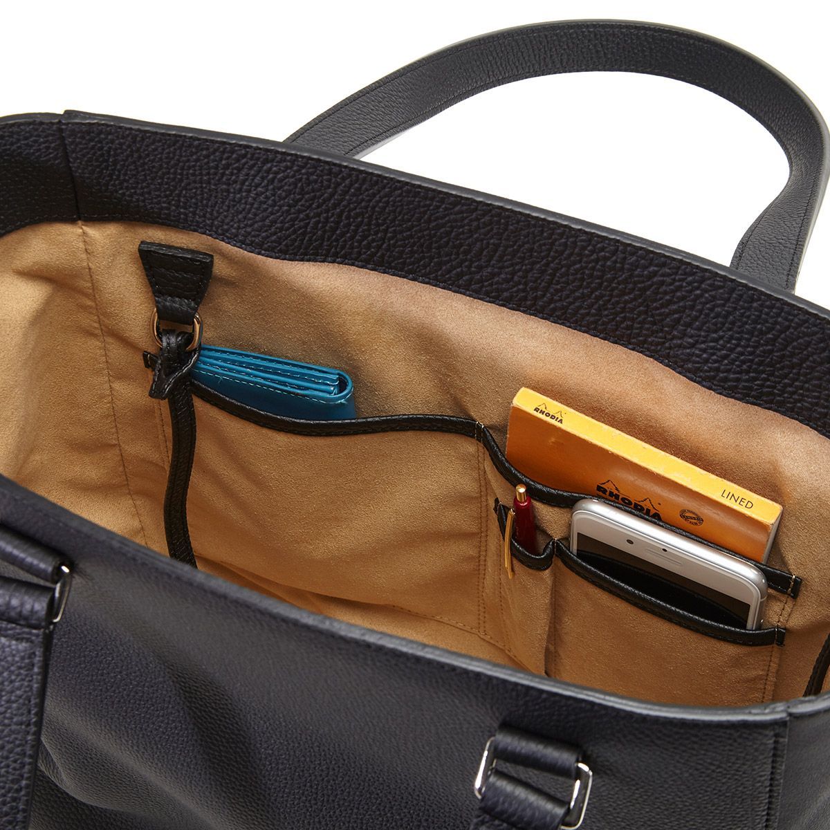 ガンゾ トートバッグ French calf トートバッグ縦 58989 Black - メルカリ