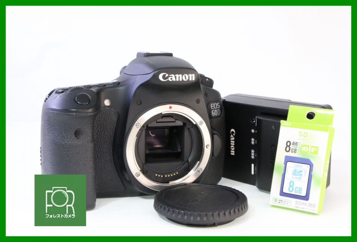 動作保証・点検済】良品□CANON EOS 60D ボディ(シリアル 2211200004