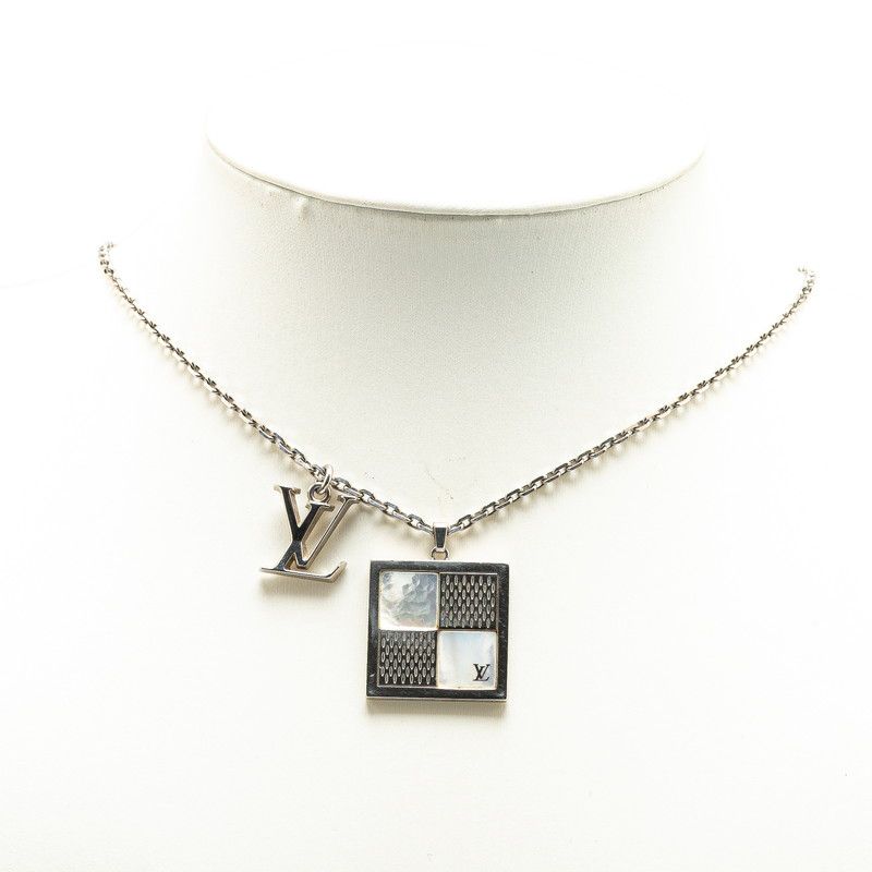 ⚡️【美品】LOUIS VUITTON クリスタルネックレス ルイ ヴィトン コリエ ダンディLV ペンダントネックレス M69513