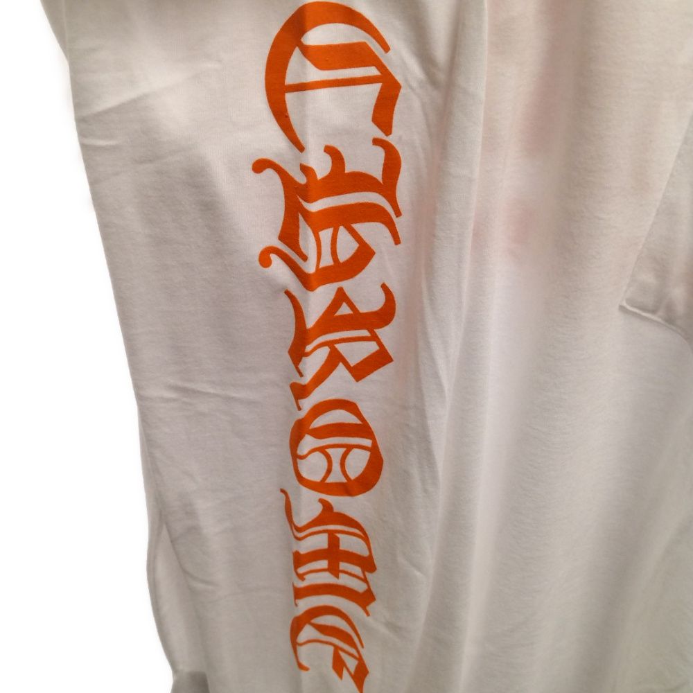 クロムハーツ 3 ORANGE CEMETERY CROSS TEE Lサイズ クロムハーツ 3 ORANGE CEMETERY CROSS TEE Lサイズ
