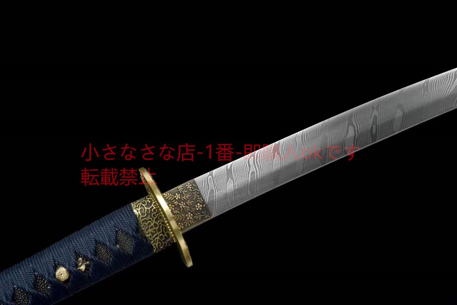 自製鋼武士刀【ミモザ】武具 刀装具 日本刀 模造刀 居合刀 - メルカリ