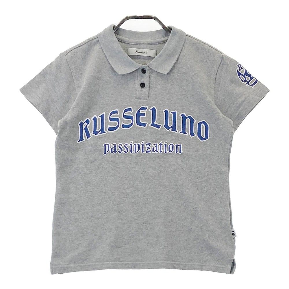 Russeluno グレー ポロシャツ サイズ：1 RUSSELUNO ラッセルノ 2022年モデル 半袖ポロシャツ