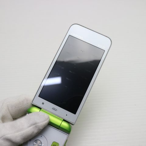 【新品】GRATINA 4G KYF37 グリーン ガラホ　simロック解除済み simフリー au GRATINA KYF37 simロック解除済 ☆ au GRATINA KYF37 グリーン SIM