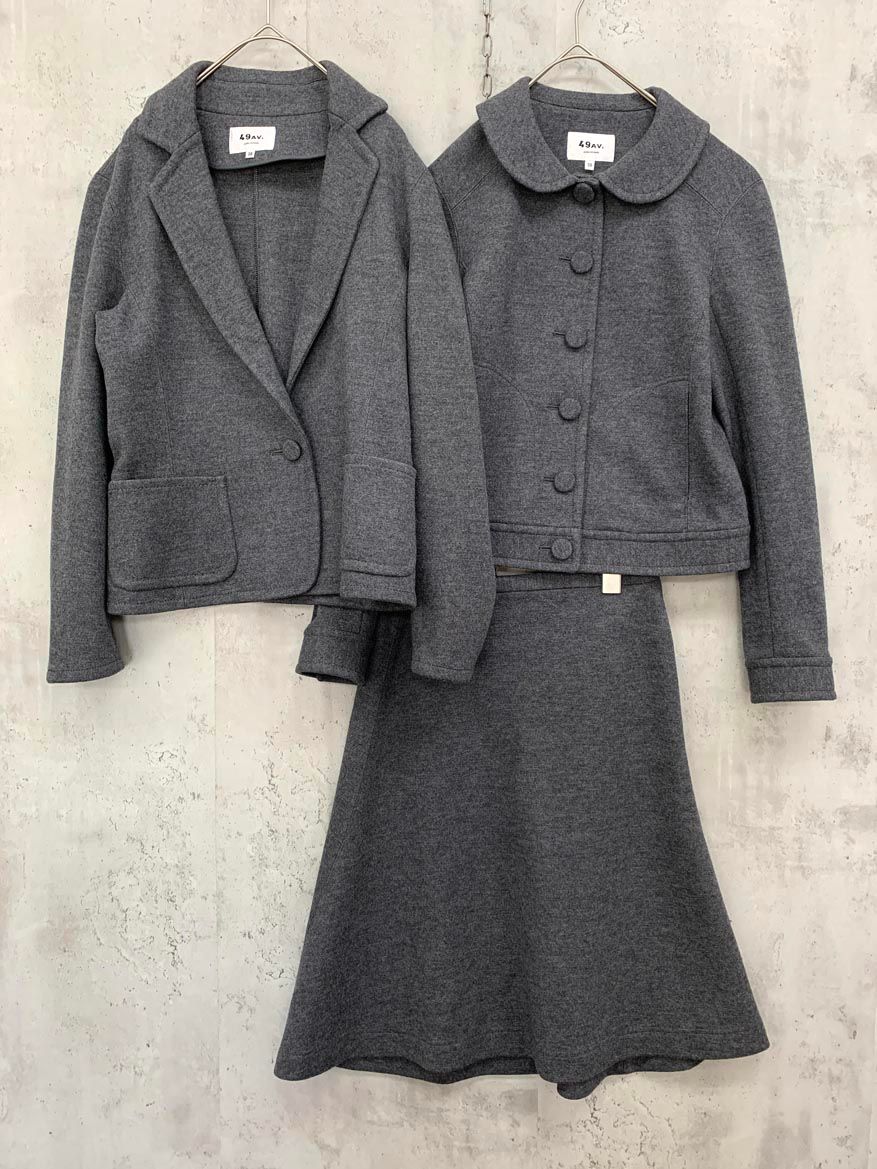 【新品タグ付】49AV. junko shimada セットアップ　サイズ 38 49AV.junko Shimada 38サイズ - メルカリ
