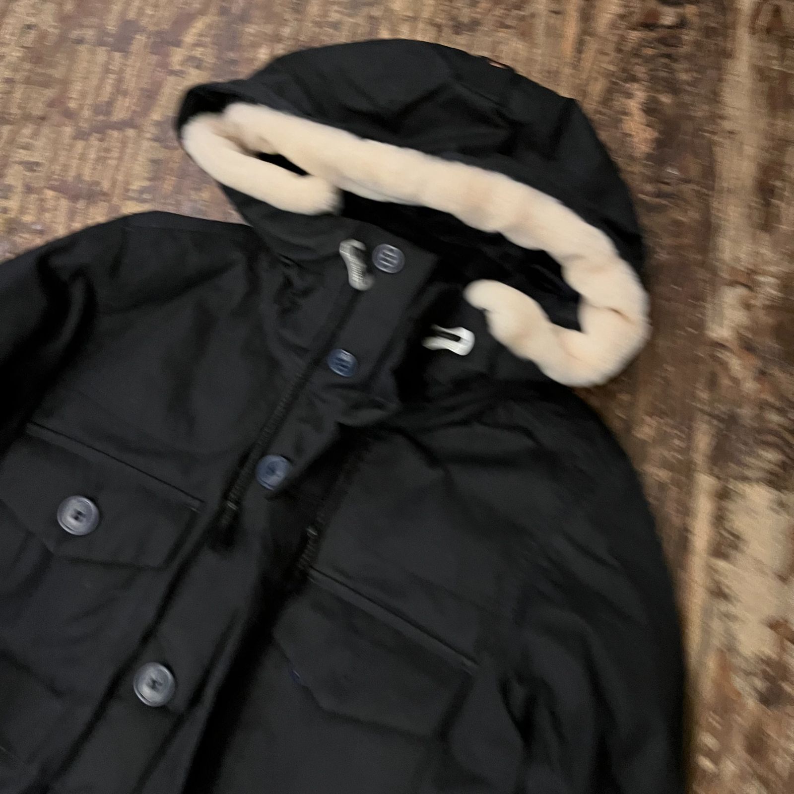 Snow Peak スノーピーク Waxed Down Jacket JK-16AU112 ネイビー 