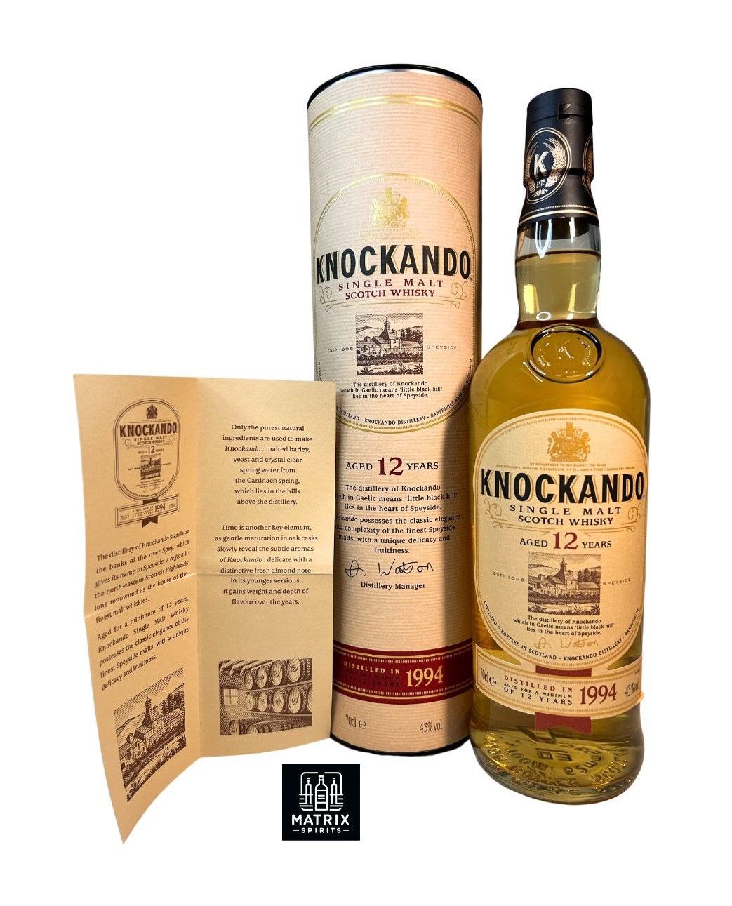 ノッカンドゥ12年 1994 knockando ウイスキー 旧ボトル ノッカンドゥ KNOCKANDO 12年 ウイスキー 1994年 【公式通販】