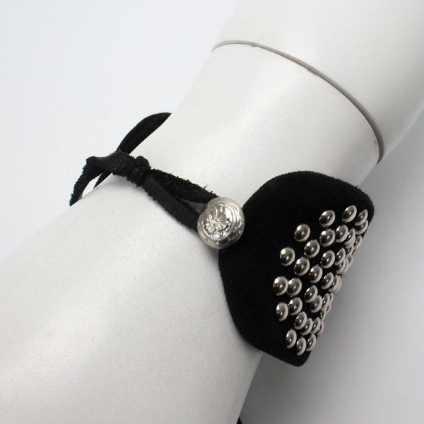 LIMI feu リミフゥ ヨウジヤマモト スタッズモチーフ スウェードレザー