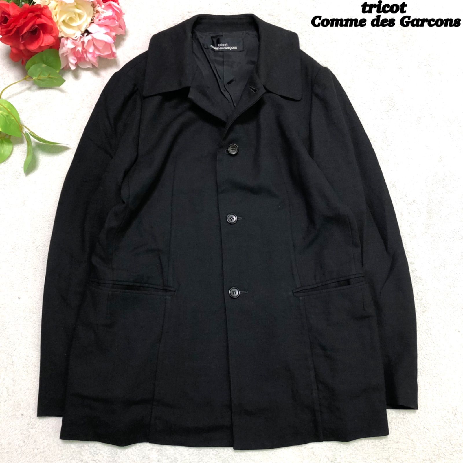 tricot COMME des GARCONS ウールショートコート tricot COMME des GARCONS ウールショートコート