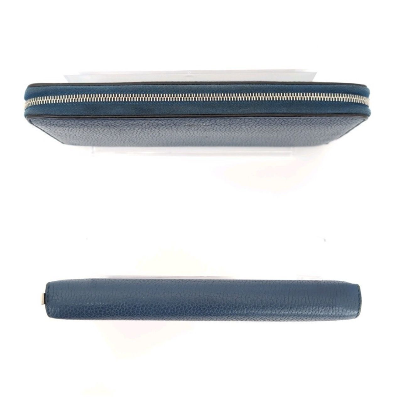 CELINE 長財布 CELINE セリーヌ Triomphe Embossed Large Zipped Wallet 長財布