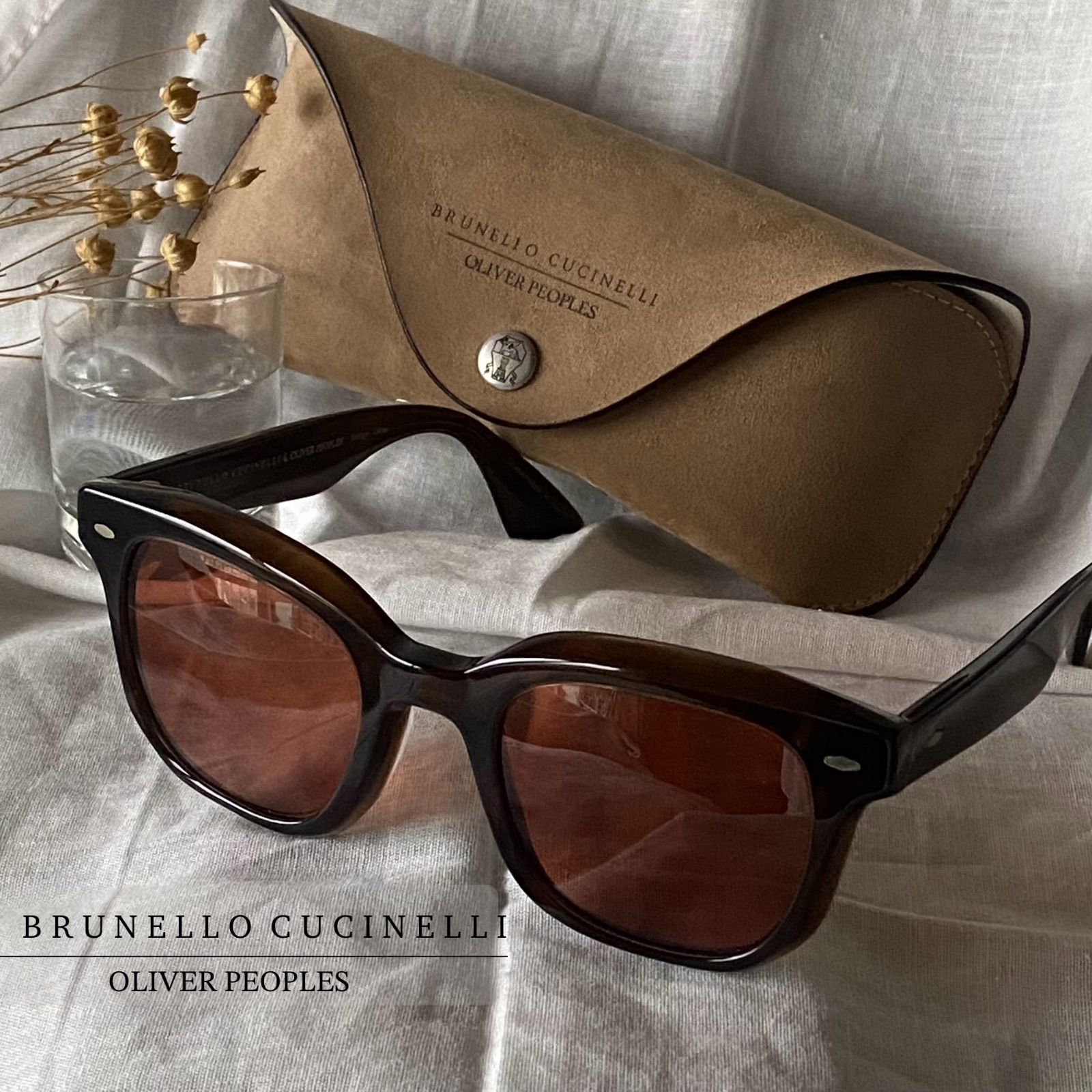 OLIVER PEOPLES ブルネロクチネリ Filu オリバーピープルズ ブルネロ クチネリ & オリバーピープルズ」コラボレーション第2弾と