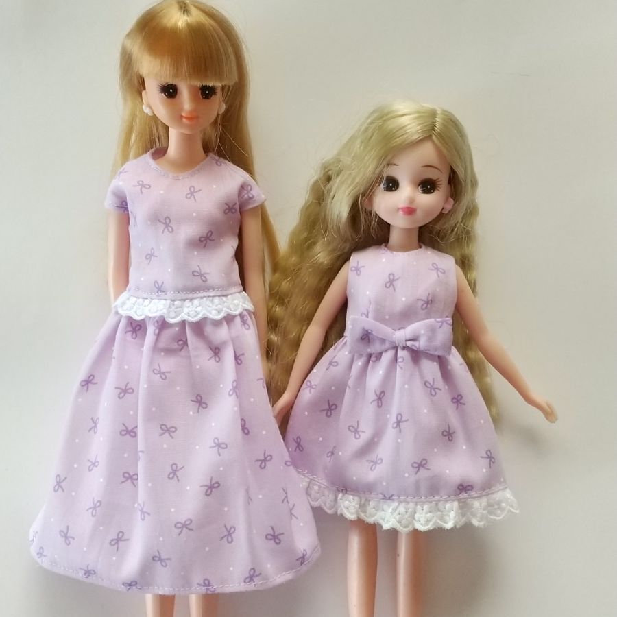 ゆ*ん様 ジェニーちゃん服、リカちゃん服、ハンドメイド リカちゃん服ジェニーちゃん服076 - メルカリ