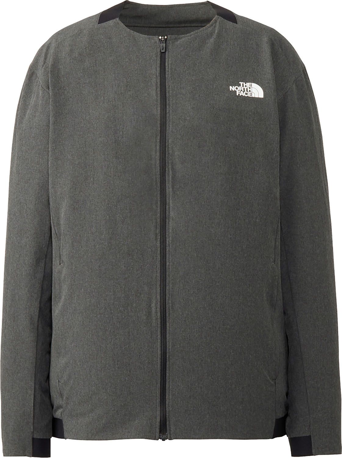 ザ ノース フェイス THE NORTH FACE アウトドア フレキシブルラウンドネックジャケット Flexible Roundneck Jacket レディース トップス コート シェルパフォーマンス ロゴ ウェア NPW225 ZC ミックスチャコール